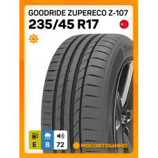 Летние автомобильные шины Goodride ZuperEco Z-107 235/45 R17 97W XL