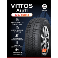 Шина 175/65R14 Asp11 82T