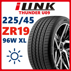 Летние шины iLink Thunder U09 225/45 ZR19 96W XL асимметричный, ненаправленный протектор