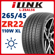 Летние шины iLink L-Zeal56 265/45 ZR22 110W XL асимметричный, ненаправленный протектор