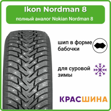 Автомобильная шина Ikon Nordman 8 ш XL 195/60/15 92T