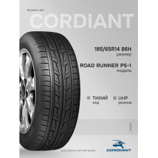 Шины летние 185/65R14 86H Road Runner PS-1