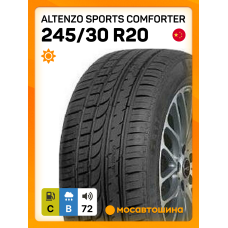Летние автомобильные шины Altenzo Sports Comforter 245/30 R20 97W XL