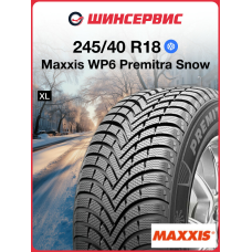 Зимняя нешипованная шина Maxxis WP6 Premitra Snow 245/40 R18 97V