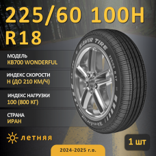 Шина Kavir Tire Кв700 Wonderful 225/60 R18 100H летняя, для внедорожника,