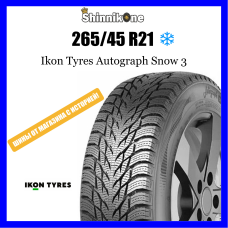 Шины зимние Ikon Tyres Autograph 3 SUV 265/45 R21 108T XL Резина липучка