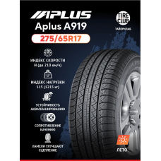Шина 275/65R17 Aplus A919 115H