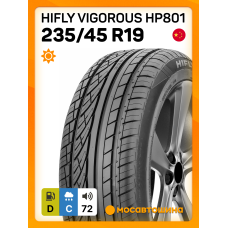 Летние автомобильные шины Hifly Vigorous HP801 235/45 R19 99W XL