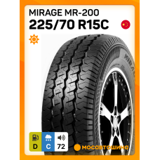 Летние автомобильные шины Mirage MR-200 225/70 R15C 112/110R