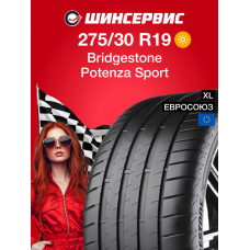 Летняя шина Bridgestone Potenza Sport 275/30 R19 96Y