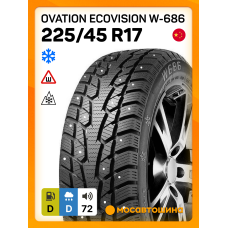 Зимние автомобильные шины Ovation Ecovision W-686 225/45 R17 94H XL