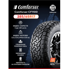 Шина 285/65R17 Comforser CF1100 121/118S