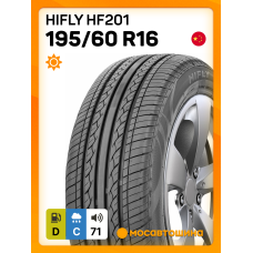 Летние автомобильные шины Hifly HF201 195/60 R16 89H