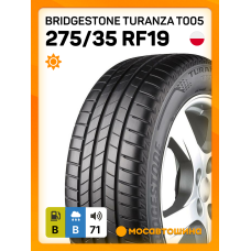Летние автомобильные шины Bridgestone Turanza T005 275/35 R19 100Y RF