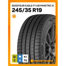 Летние автомобильные шины Goodyear Eagle F1 Asymmetric 6 245/35 R19 93Y XL