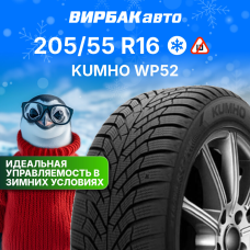 Зимние шины Kumho WP52 205/55R16 91T