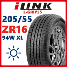 Летние шины iLink L-Grip55 205/55 ZR16 94W XL асимметричный, ненаправленный протектор
