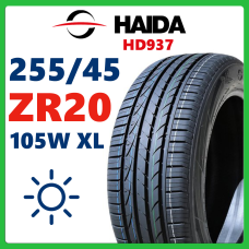 Летние шины Haida HD937 255/45 ZR20 105W XL асимметричный, ненаправленный протектор