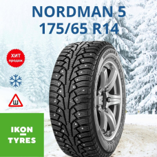 Автошина 175/65 R14 Ikon Tyres NORDMAN 5 86T шип