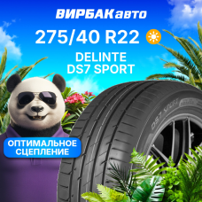Летние шины DELINTE DS7 SPORT 275/40R22 108Y