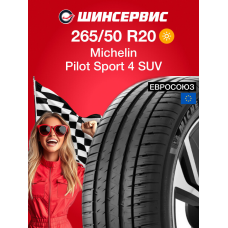 Летняя шина Michelin Pilot Sport 4 SUV 265/50 R20 111Y