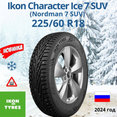 Автошина 225/60 R18 Ikon Tyres Character Ice 7 SUV 104T шип