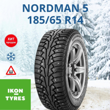 Автошина 185/65 R14 Ikon Tyres NORDMAN 5 90T шип
