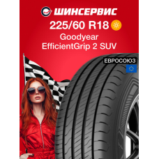 Летняя шина Goodyear EfficientGrip 2 SUV 225/60 R18 100H