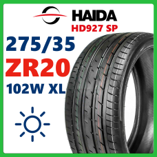 Летние шины Haida HD927SP 275/35 ZR20 102W XL асимметричный, ненаправленный протектор
