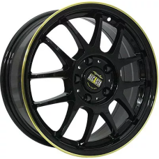 Alcasta M26 6.5x16/4x100 ET 52 Dia 54.1 BKYS