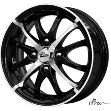 iFree Аврора 5.5x13/4x100 ET 40 Dia 67.1 блэк джек