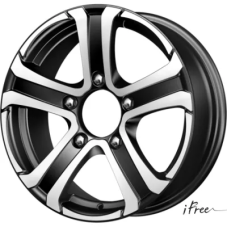 iFree Хафпайп 6x16/5x139.7 ET 40 Dia 98 блэк джек