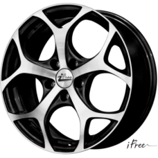 iFree Тортуга 7x17/5x114.3 ET 45 Dia 60.1 блэк джек