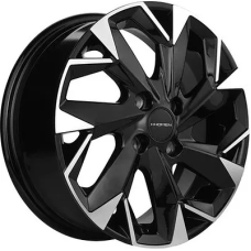Khomen Wheels KHW1402 (Alsvin/Getz/i20) 5.5x14/4x100 ET 46 Dia 54.1 Black-FP