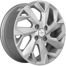 Khomen Wheels KHW1402 (Alsvin/Getz/i20) 5.5x14/4x100 ET 46 Dia 54.1 F-Silver