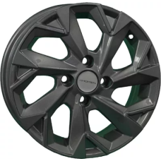 Khomen Wheels KHW1402 (Corolla/X-RAY/Logan) 5.5x14/4x100 ET 43 Dia 60.1 Gray