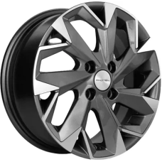 Khomen Wheels KHW1402 (Datsun on-DO/Granta) 5.5x14/4x98 ET 35 Dia 58.5 Gray-FP