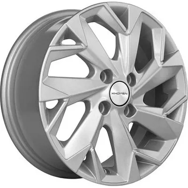 Khomen Wheels KHW1402 (Solaris/Rio) 5.5x14/4x100 ET 43 Dia 67.1 F-Silver