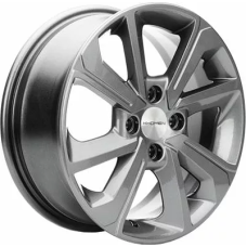Khomen Wheels KHW1501 (Lada Granta) 6x15/4x98 ET 36 Dia 58.6 Gray