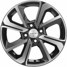 Khomen Wheels KHW1501 (Vesta/Almera) 6x15/4x100 ET 50 Dia 60.1 Gray