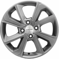 Khomen Wheels KHW1501 (Vesta/Almera) 6x15/4x100 ET 50 Dia 60.1 G-Silver