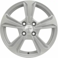 Khomen Wheels KHW1502 (Solaris I) 6x15/4x100 ET 48 Dia 54.1 F-Silver