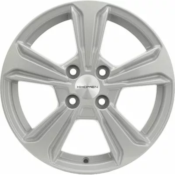 Khomen Wheels KHW1502 (Solaris I) 6x15/4x100 ET 48 Dia 54.1 F-Silver