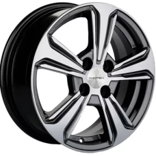 Khomen Wheels KHW1502 (Solaris II) 6x15/4x100 ET 46 Dia 54.1 G-Silver-FP