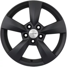 Khomen Wheels KHW1504 (Fabia) 6x15/5x100 ET 43 Dia 57.1 Black matt