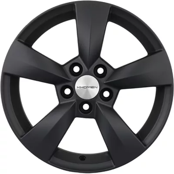 Khomen Wheels KHW1504 (Fabia) 6x15/5x100 ET 43 Dia 57.1 Black matt