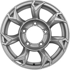 Khomen Wheels KHW1505 (Jimny) 5.5x15/5x139.7 ET -20 Dia 108.1 F-Silver