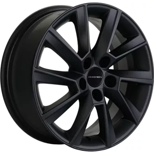 Khomen Wheels KHW1507 (Polo) 6x15/5x100 ET 40 Dia 57.1 Black matt