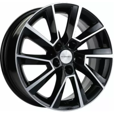 Khomen Wheels KHW1507 (Rapid/Fabia) 6x15/5x100 ET 38 Dia 57.1 Black-FP