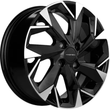 Khomen Wheels KHW1508 (Lada Granta) 6x15/4x98 ET 35 Dia 58.6 Black-FP